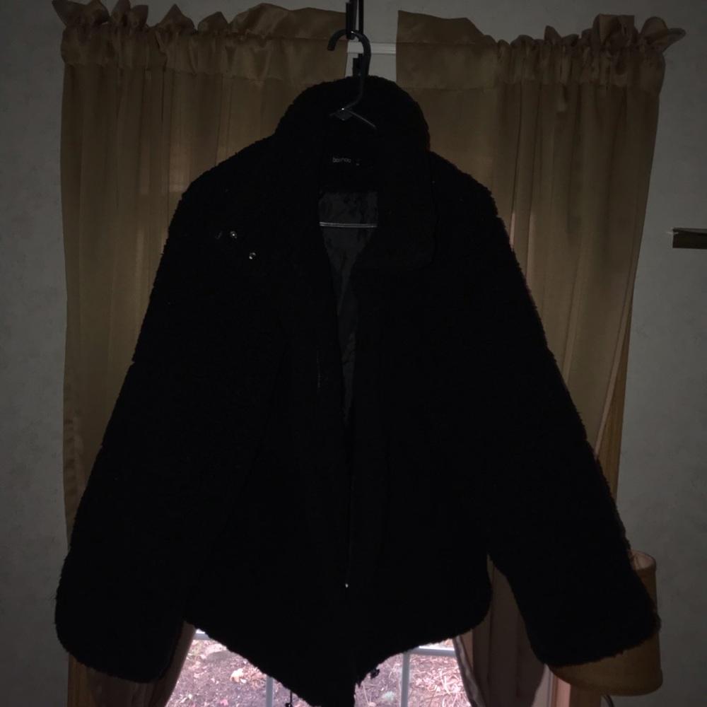 Boohoo fluffy jacket